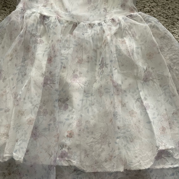 ✨puff sleeve white mini dress - Picture 3 of 7